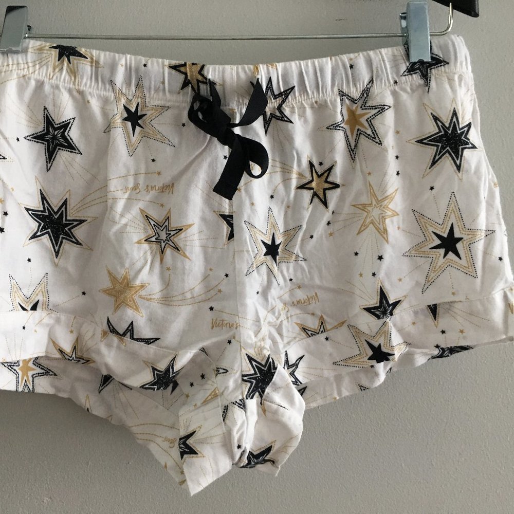 NWT Victoria Secret cotton flannel shorts